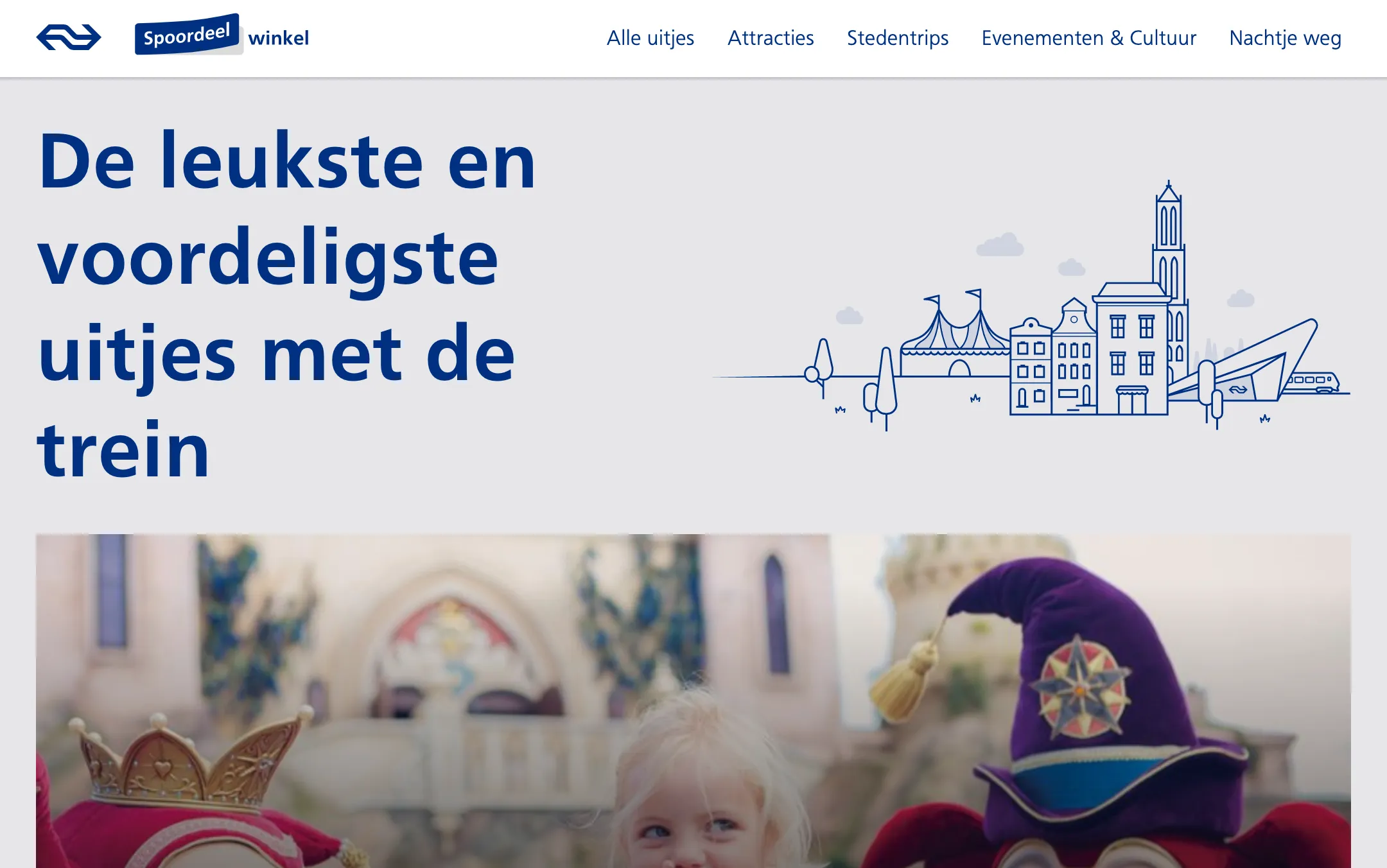 Homepage Spoordeelwinkel.nl