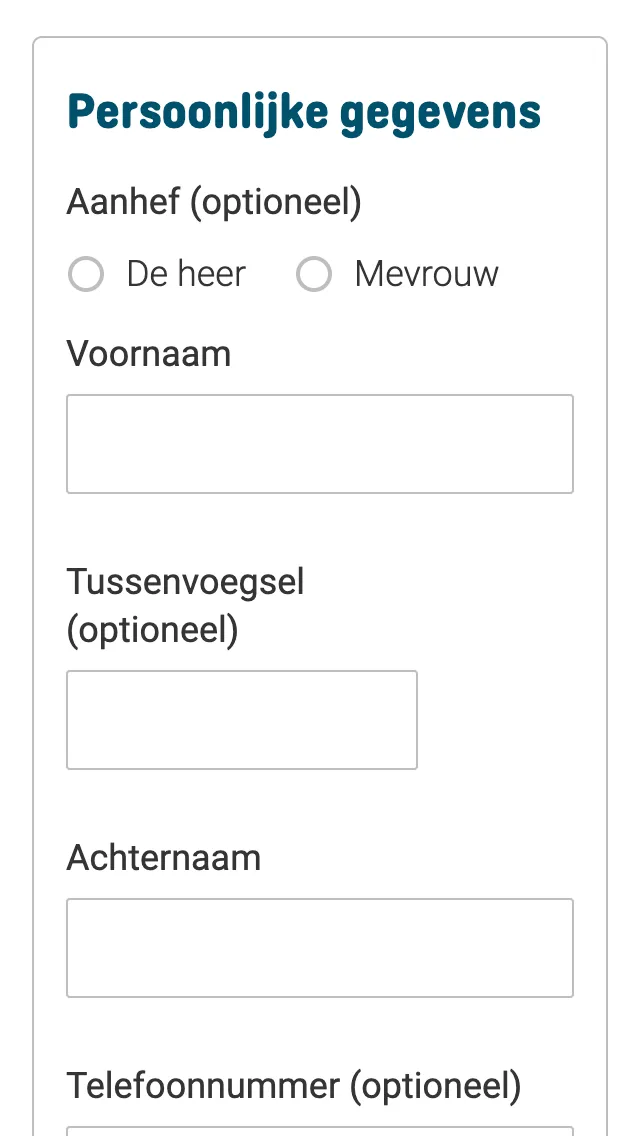 My data