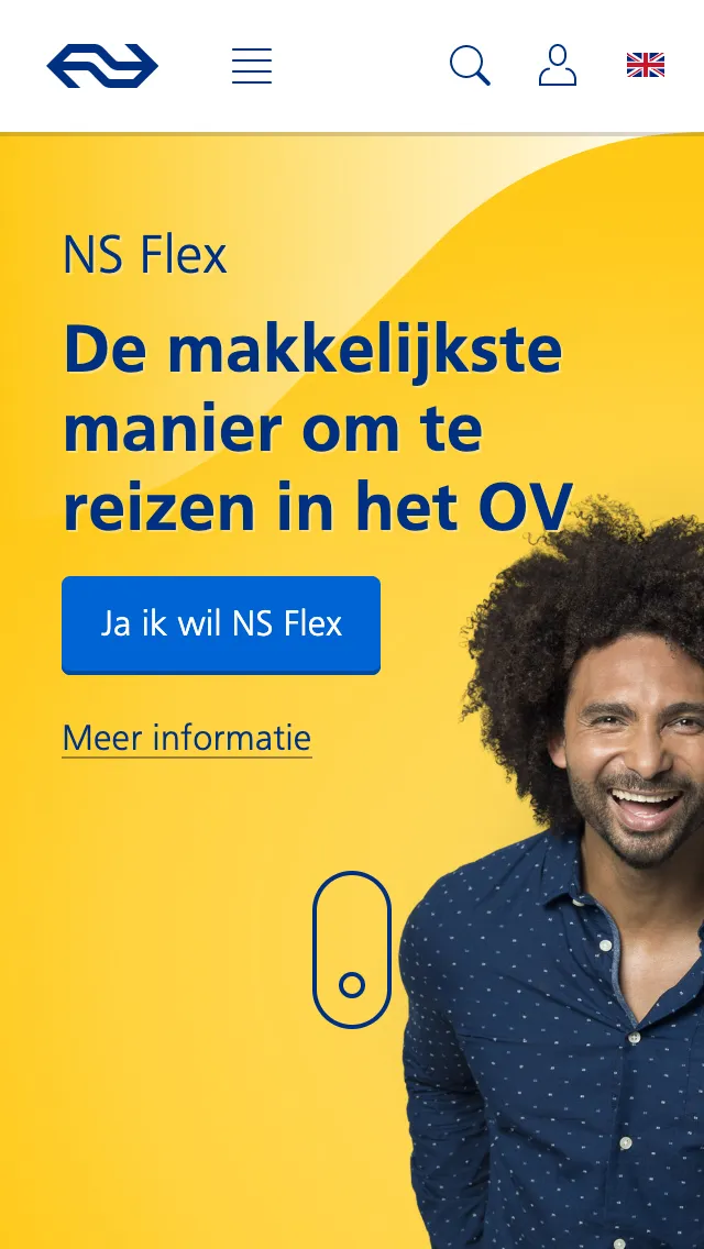 NS Flex landingpage