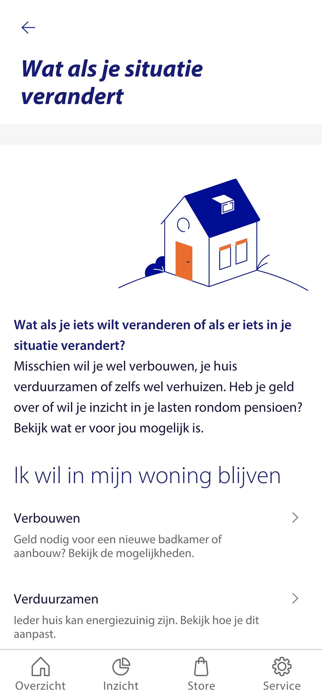 Wat als je situatie verandert?